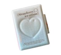 ZYKEJJDDAK Petit album photo de 7,6 cm avec 32 poches pour fan d'idole et amateurs de photographie, cadeau, idole