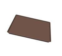 ZYKEJJDDAK Plateau de machine à café en silicone antidérapant pour drainage des tasses, tapis de séchage en silicone souple, portable, imperméable, antidérapant
