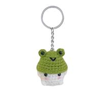 ZYKEJJDDAK Porte-clés animal en crochet pour femme, breloque de sac à main, accessoire de Saint-Valentin, cadeau de voiture