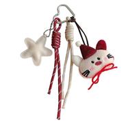 ZYKEJJDDAK Porte-clés élégant en forme d'ours en peluche pour ceux qui apprécient les dessins animés et apaisants, E