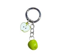 ZYKEJJDDAK Porte-clés en forme de fruit synthétique - Élégant pendentif pour téléphone - Décoration de maison et de sac avec options multicolores - Porte-clés portable en forme de fruit, Vert, taille