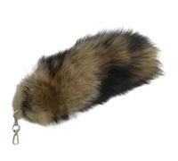 ZYKEJJDDAK Porte-clés en forme de queue d'animal pour sac à main pour femme
