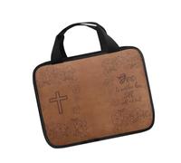 ZYKEJJDDAK Sac de culte en polyester résistant aux déchirures avec plusieurs compartiments de rangement pour les membres du clergé, accessoires religieux