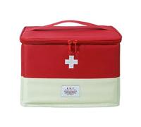 ZYKEJJDDAK Sac multi-compartiments avec marquage haute visibilité pour un accès rapide en camping, voyage, maison, urgences, organiseurs d'extérieur résistants aux chocs