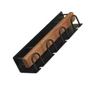 ZYKEJJDDAK Support mural pour brosse à dents électrique en bois et aluminium pour salle de bain