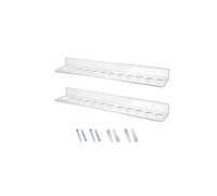 ZYKEJJDDAK Support mural transparent à 12 emplacements pour ciseaux en acrylique - Solution de rangement pour outils de bricolage