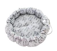 ZYKEJJDDAK Sweet Cat Lit chaud pour animal domestique, chaton, chaise longue, coussins, niche pour chat, tente très douce, tapis pour petit chien, sac lavable pour chats