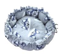 ZYKEJJDDAK Sweet Cat Lit chaud pour animal domestique, chaton, chaise longue, coussins, niche pour chat, tente très douce, tapis pour petit chien, sac lavable pour chats