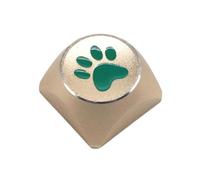 ZYKEJJDDAK Touches de rechange en alliage d'aluminium XDA CatPaws pour claviers mécaniques