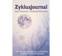 Zyklusjournal - PMS Tracker & Perioden Planer | Symptome, Schmerzen & Intensität 24 Monate dokumentieren: Stimmung, Schmerzskala und Aktivitätslevel
