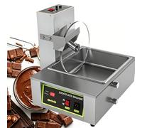 ZyKnaurral Appareil à Chocolat Chaud 1000 W avec Roue De Mélange, Chauffe-Chocolat, Tempéreuse, Outil Idéal pour La Préparation De Cake Pops, De Fraises Enrobées De Chocolat Et De Fondue. B