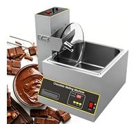 ZyKnaurral Appareil à Chocolat Chaud 1000 W avec Roue De Mélange, Chauffe-Chocolat, Tempéreuse, Outil Idéal pour La Préparation De Cake Pops, De Fraises Enrobées De Chocolat Et De Fondue. C