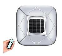 ZyKnaurral Housse De Voiture Intelligente à énergie Solaire avec Télécommande, Housse Rétractable Automatique, Protection Extérieure Intégrale, Protection Toutes Saisons Silver-YM