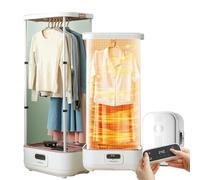 ZyKnaurral Machine à Repasser Automatique, SéChoir à Linge Domestique, Machine à SéCher à La Vapeur Portable, Machine à Repasser Et à Plier Le Linge, Machine à DéFroisser