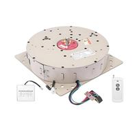 ZyKnaurral Treuil électrique pour Lustres, Treuil à Moteur électrique pour éclairage avec Télécommande Et Interrupteur Mural, Lève-Lampes Suspendus pour Villas, Capacité De 220 LB Withcover-330lbs