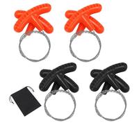 ZYKORT 4 Pcs Scie à Câble en Acier Inoxydable, 62-68 cm Tronçonneuse de Poche, Tuyau en PVC Mini CâbleTronçonneuse, Scie à Fil en Acier Inoxydable pour Camping et Randonnée