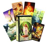 ZYKORT Jeu de Tarot Classique - 78 Cartes de Divination et Inspiration pour Adultes à partir de 18 ans, Adapté aux Débutants, Anglais, Vert, Boîte de Carton, Portable, Cadeau Unique