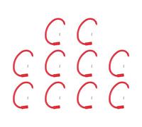 ZYLARUM 10 pcs Plastic Cow Nasing Anneaux | Conception épaissie et Conique pour l'élevage de Gros bovins | Bétail de Traction du Nez avec Broche de Fixation | Strong et Facile à Installer