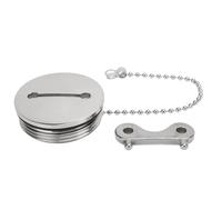 ZYLARUM 2 inch Boat Fuel Tank Cap | 316 Stainless Steel Marine Deck Fill with Key | Leak - Mitigating Fuel Cap for Yachts/RVs/Trucks
