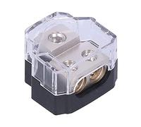 ZYLARUM 60A Circuit Connector Current Dispersion Module | 1 in 2 Out for Car/Truck/Boat | High - Current Management with Transparent Enclosure