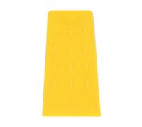 ZYLARUM Coin d'abattage d'arbres avec Pointes |Cale de bûche en Plastique ABS de 8 Pouces pour la Protection des tronçonneuses/Coupes contrôlées |Coin de fendage de Bois pour Un abattage (Jaune)