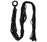 ZYLARUM Cotton Twisted Rope Plant Hanger | 38.2in Decorative Flower Pot Holder for Indoor/Outdoor/Bohemian Decor | Strong Woven Design Fits Various Planters