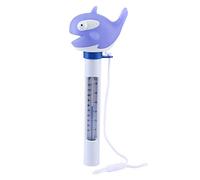 ZYLARUM Floating Thermometer for Pool & Spa | Cute Cartoon Design | 0-50°C / 32-122°F Water Temperature Monitor | Lightweight & Sturdy Plastic Construction
