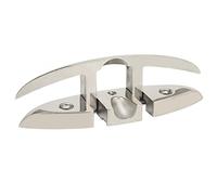 ZYLARUM Folding Boat Cleat 316 Stainless Steel | 8.5 inch Flip Up Design for Mooring & Dock Lines | High Polished Cleat for Kayaks/Fishing Boats/Pontoons