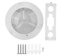 ZYLARUM Piscine 160 LED | Lampe sous-Marine Submersible IP68 pour piscines/fontaines/paysages | Lueur Blanche à Tension sécurisée 18 W 12 V | Angle de Faisceau de 120°, durée de Vie de 50