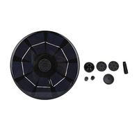 ZYLARUM Pompe de Fontaine Solaire 4.5V 3.0W | Caractéristique d'eau Flottante pour Bain d'oiseaux/Jardin/étang | Capteur d'illumination Automatique et Moniteur au Niveau de l'eau | 8