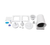 ZYLARUM Pool Wall Above Skimmer | ABS Automatic Debris Collector 6.5L | G1 1/2 Internal Thread for Swimming Pools/Spas | Shockproof & Sunlight Protected