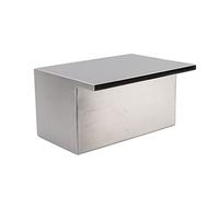 ZYLARUM Rideau d'eau de Piscine en Acier Inoxydable | 304 Fontaine Murale extérieure avec éclairage LED coloré/Tension sûre 12V | G1 1/2 Femme Femme pour piscines/Jardins/spas