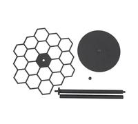 ZYLARUM Rotatable Award Display Stand | 360 - Degree Rotating Holder for 45 + Awards | Multi - Functional Sports Award Rack/Desktop Organizer | Sturdy Carbon Steel Construction