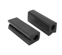 ZYLARUM Stabilizer Centering Clips | Polyurethane Transom Saver Stops Outboard Swaying During Towing | Easy Clip - on for Steering Cylinder Rods | Upgraded Design for Boat Trailers