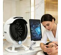 ZYLDDS Analyseur De Peau Professionnel 15,6"/21,5", Scanner Facial Alimenté par IA, 36 Millions De Pixels, Analyseur D'hydratation Faciale à 8 Spectres pour Soins De Peau Et Salons De Beauté 21.5inch