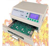 ZYLDDS Reflow Oven 800 W Machine De Soudure De Chauffage IC Infrarouge, Machine à Souder Chauffante Infrarouge Automatique Professionnelle avec Zone De Soudure De 180 X 235 Mm