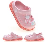 ZYLDK Sabots et Mules Enfants Sabots Pantoufles Chaussures Mixte Enfant Bébé Fille Garçon Antidérapant Eté Piscine de Jardin Clogs de Plage à Enfiler