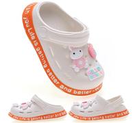 ZYLDK Sabots et Mules Enfants Sabots Pantoufles Chaussures Mixte Enfant Bébé Fille Garçon Antidérapant Eté Piscine de Jardin Clogs de Plage à Enfiler