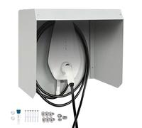 ZYLEDW Auvent pour Station de Charge, Boîtes murales pour Borne Recharge, Toit de Protection Station de Charge de Voiture électrique, 55 * 60 * 25CM