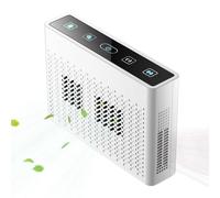 ZYLEDW Générateur d’Ozone et d’Ions Négatifs 2 en 1 Portable avec Minuterie Multifonction - Pour Chambre, Salle de Bain, Bureau, Hôtel, Animaux Domestiques et Odeurs de Tabac
