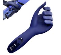 ZYLEDW Vibromasseur d'entraînement de pénis de Doigt avec 9 Modes de Vibration, vibrateur de Gland, stimulateur de Gland, masturbateurs, Jouet Sexuel pour Homme Solo (Main Gauche)