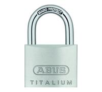 Zylindervorhangschloss 64TI/40 Schlosskörper-B.40mm Titalium versch.-schl.ABUS Quantité:1