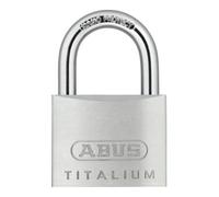 ABUS Cadenas cylindrique 64TI/50 largeur du corps de verrou 50 mm Titalium fe...