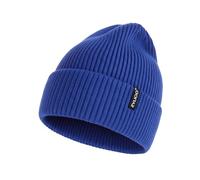 Zylioo Bonnet surdimensionné XXL en tricot côtelé pour l'hiver par temps froid, bonnet chaud pour montre tête de mort, bleu royal, L/XL