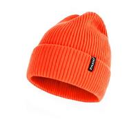 Zylioo Bonnet Tricoté L/XL pour Grosse Tête, Bonnet Chaud D’Hiver en Maille Épaisse Et Douce Orange M-XL