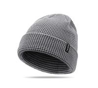 Zylioo Bonnet Tricoté Oversize pour Grande Tête, Bonnet D’Hiver XXL en Maille Douce Élastique, Bonnet Chaud Confortable pour Homme Et Femme