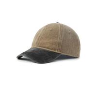 Zylioo Casquette de Baseball XXL teintée pigmentée, Casquette Vintage délavée surdimensionnée, Chapeau de Soleil Effet Vieilli pour Les Grandes têtes