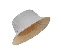 Zylioo Chapeau bob surdimensionné XXL 100 % coton, chapeau de pêcheur réversible tendance, chapeau de soleil d'été double face pour la pêche, Kaki clair/gris clair, XXL/3XL