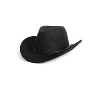 Zylioo XL Chapeau Cowboy Western en Feutre pour Grande Tête, Chapeau Fedora à Large Bord avec Boucle, Chapeau Panama Homme Femme Élégant pour Été Automne