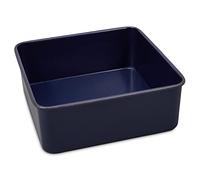 Zyliss E980201 Moule à Manqué Carré Antiadhésif à Fond Amovible | 20cm | Acier Carbone | Bleu Foncé | Moule à Gâteau Durable Pour Four | Passe au Lave-Vaisselle | Garantie de 5 ans